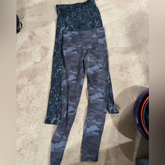 Tuff Athletics Camouflage and Snake Print Leggings-2 Pairs - Picture 4 of 4